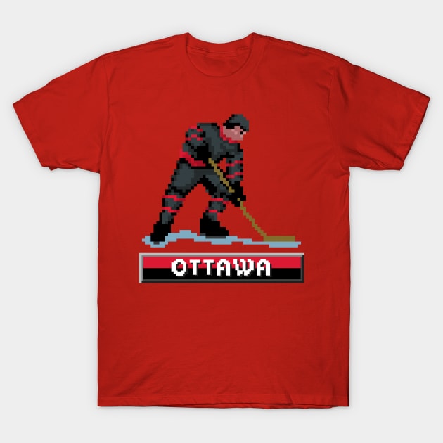 Ottawa Hockey T-Shirt by clarkehall